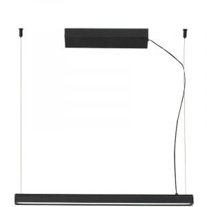 Faro Lampe suspension noire avec fleuron de surface vico 60