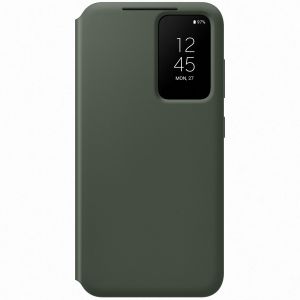 Image de Samsung Coque et étui téléphone mobile Etui Smart View avec porte-carte S23 Khaki