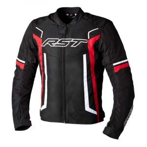 RST Blouson textile Pilot Evo noir/rouge- M