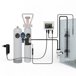 JBL PROFLORA PROFESSIONAL SET V, Système Complet de Fertilisation au CO2 pour 40-600 l, avec Contrôle Automatique du CO2 et du pH, nombreux accessoires, sans Bouteille