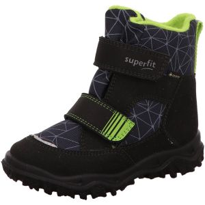 Superfit Garçon Husky Warm gefütterte Gore-Tex Botte de Neige, Noir Gris Clair 0020, 36 EU Large