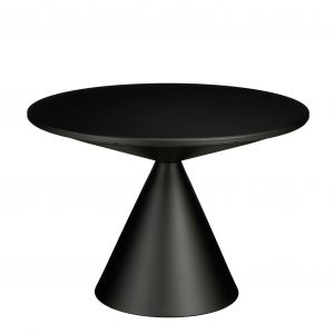 Mica Decorations Table d'appoint Royale - H42 x &Oslash;60 cm - M&eacute;tal - Noir
