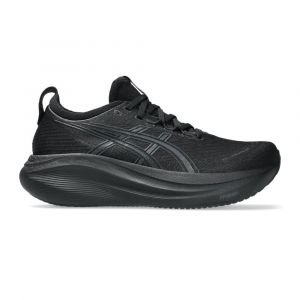 Asics Gel-Nimbus 27 Chaussure De Running Sans Stabilisateurs Femmes - Noir, Gris Clair, Pointure 39