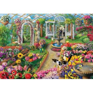 Art Puzzle Puzzle The Colors of Greenhouse
