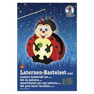 Ursus 18700040 Lampions Petra-Coccinelle Env. 31 X 21,8 X 10.3 Cm (Multicolore)