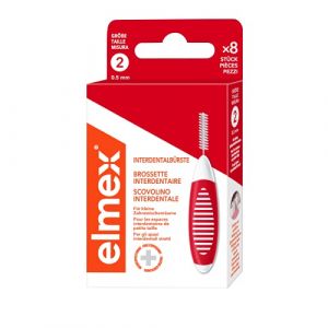 Elmex Interdentalbrsten ISO Gr.2 0,5 mm rot 8 St