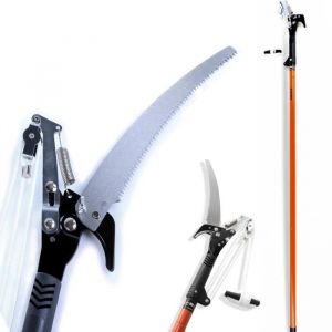 Fuxtec &Eacute;chenilloir t&eacute;lescopique FX-TAS35 - 35 cm avec scie sup&eacute;rieure