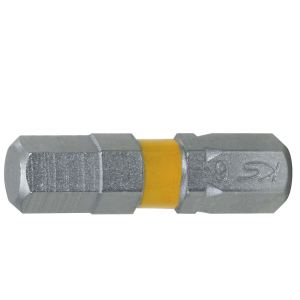 KS Tools 918.2053 - Embout de vissage 6 pans Ø 5 mm L. 25 mm (3 pièces)