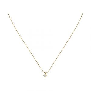 Live Diamond - Kette 375er Gelbgold, recycelt Ketten 1 ct Damen (424.99 € / 1 ct)