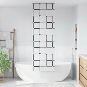 VidaXL Store enrouleur de douche 70x240 cm largeur du tissu 66 cm
