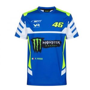 Image de Valentino Rossi T-Shirt VR46 WRT Line, Homme, S, Bleu Clair