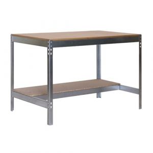 Simon Rack 8435104991954 KIT SIMONWORK BT0 Etabli d’Atelier, GALVANISÉ/Bois, 842x910x760