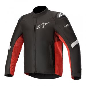 Alpinestars Blouson textile T-SP-5 Rideknit noir/bright rouge- S