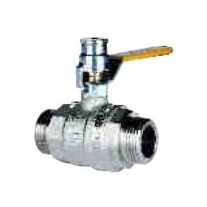 Gurtner Robinet d'arr&ecirc;t gaz m&acirc;le &agrave; poign&eacute;e de manoeuvre, vanne 26x34 DM20