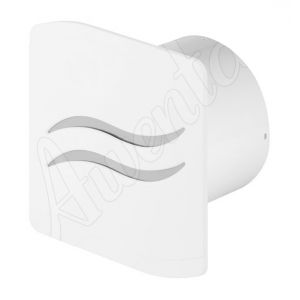 Image de Awenta Blanc bain mur de la cuisine hotte d'extraction de 100mm de ventilation norme