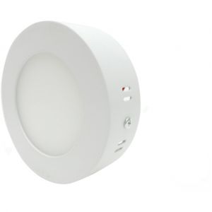 Silamp Plafonnier LED Rond 6W 220V - couleur eclairage : Blanc Neutre 4000K - 5500K