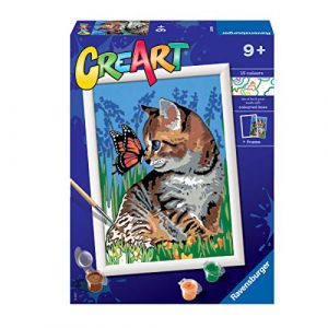 Image de Ravensburger Creart Serie D - Chaton Avec Papillon