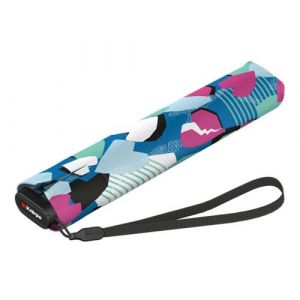 Knirps - Parapluie de poche slim ultra-l&eacute;ger "US 050" - heartbrake - Coloris Multicolore