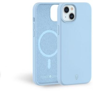 Image de Force Case Coque IPhone 15 silicone bleu ciel