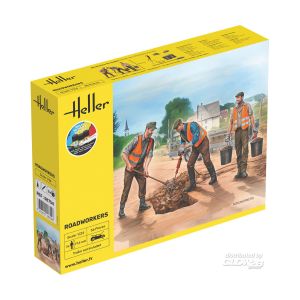 Heller Figurines STARTER KIT Road Workers 1/24 - Figurines historiques - 1000587540
