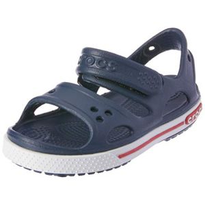 Image de Crocs Band 2, Sandales Bout Ouvert mixte enfant,Bleu (Navy/White), 27-28 EU