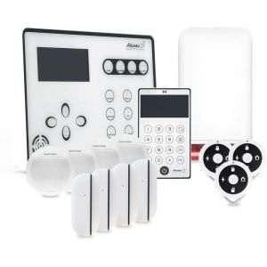 Image de Atlantic's Alarme GSM ATEOS - Kit 4 (MD-329R) - Blanc