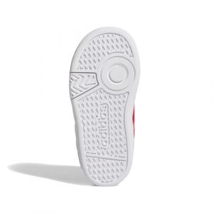 Adidas Hoops 4.0 Shoes Chaussures Mixte Enfant, Core Black FTWR White Better Scarlet, 27 EU
