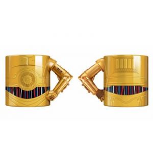 Exquisite Gaming Meta Merch – Mug à bras en 3D – Star Wars – C-3PO