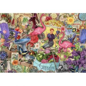 Grafika Collage de jardin