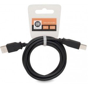 D2 diffusion D2USB2AMBM180CAV - Câble USB 2.0 A mâle/B mâle, 1,8M / cavalier