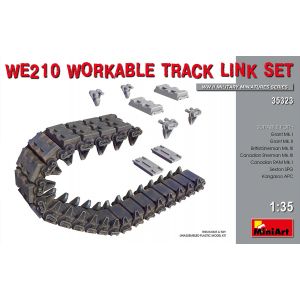 Mini Art WE210 WORKABLE TRACK LINK SET Adapté pour: Grant Mk.IGrant M