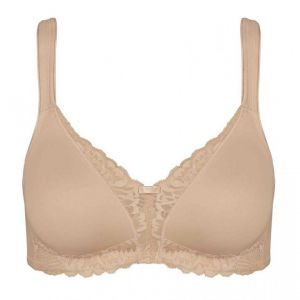 Triumph Modern Lace+Cotton N Soutien-Gorge, Beige Neutre, 100C Femme