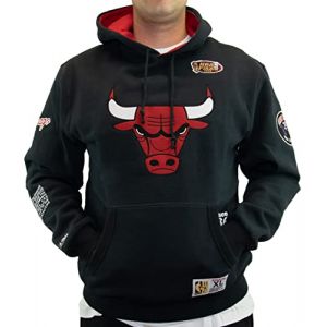 Mitchell & ness Fleece Hoody - Origins Chicago Bulls Noir