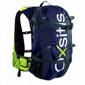 Oxsitis Enduro 30 Ultra - Sac dos trail Noir Blanc Citrus L