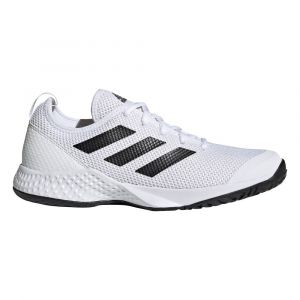 Adidas Des Chaussures Courtflash EU 44 2/3 Ftwr White / Core Black / Ftwr White