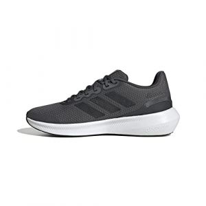 Adidas Homme Runfalcon 3.0 Sneaker, Grey Six/Core Black/Carbon, 45 1/3 EU