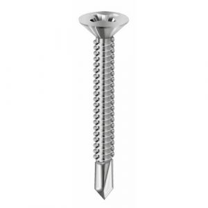 VisWood Vis autoperceuses t&ecirc;te frais&eacute;e empreinte Phillips acier zingu&eacute; blanc enti&egrave;rement filet&eacute;es, diam&egrave;tre 3,5 mm, longueur 15,9 mm, bo
