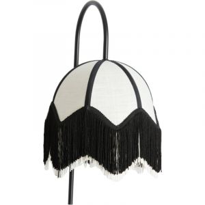 Applique murale - Sulina - blanc - textile - E27 - Light&living