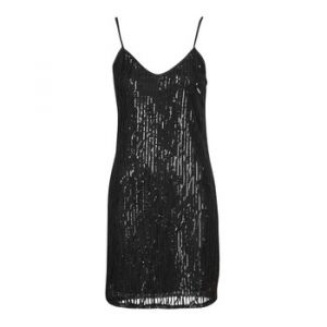 Only Robe courte ONLSPACY STRAP SHORT DRESS WVN Noir - Taille EU L