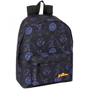 Safta SPIDERMAN ATTACK - Day Pack Enfant, Sac à dos pour enfant, qualité et résistance maximale, confortable et polyvalent, 33 x 15 x 42 cm, Noir, M, Décontracté