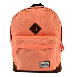 Dam Sac &agrave; dos americano ranking coral. Compartiment pour ordinateur portable.