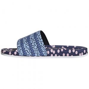 Adidas Originals Dame Sandales Adilette EU 35 1/2 bleu marine/bleu vif/bleu ciel