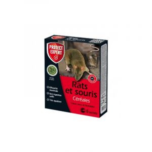 Rats & souris céréales 150 g PROTECT EXPERT