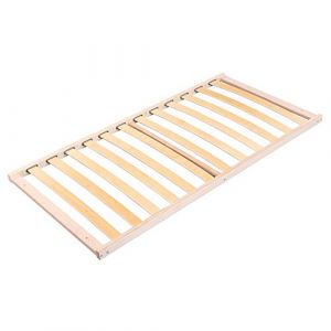 Babybay Sommier à Lattes pour lit de bébé, Naturel Non traité, 60 x 120 cm