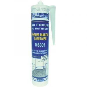 Image de Forum Mastic Silicone Sanitaire Translucide - Ms305-Trans