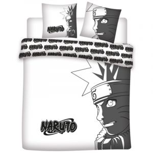 Aymax Parure de lit réversible - Naruto - 240 cm x 220 cm