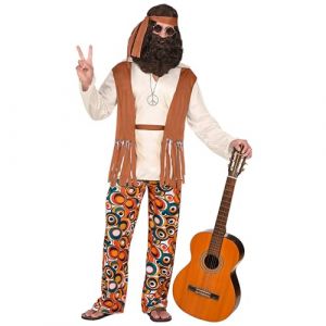 No Name W WIDMANN MILANO Party Fashion - Costume hippie, Flower Power, reggae, déguisement, carnaval