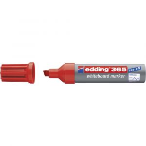 Edding Marqueur tableau blanc 365 rouge 4-365002