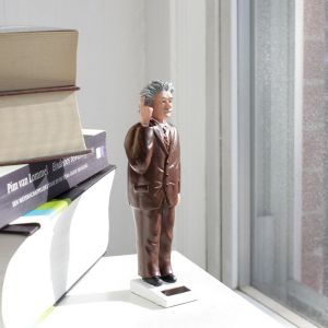 Kikkerland Figurine solaire Einstein