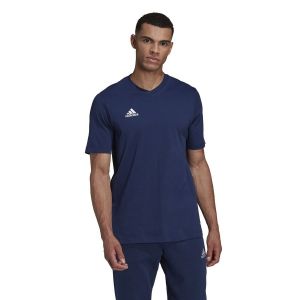 Image de Adidas T-shirt d'Entra&icirc;nement Entrada 22 - Bleu Marine, pointure X-Small - Bleu - Taille X-Small